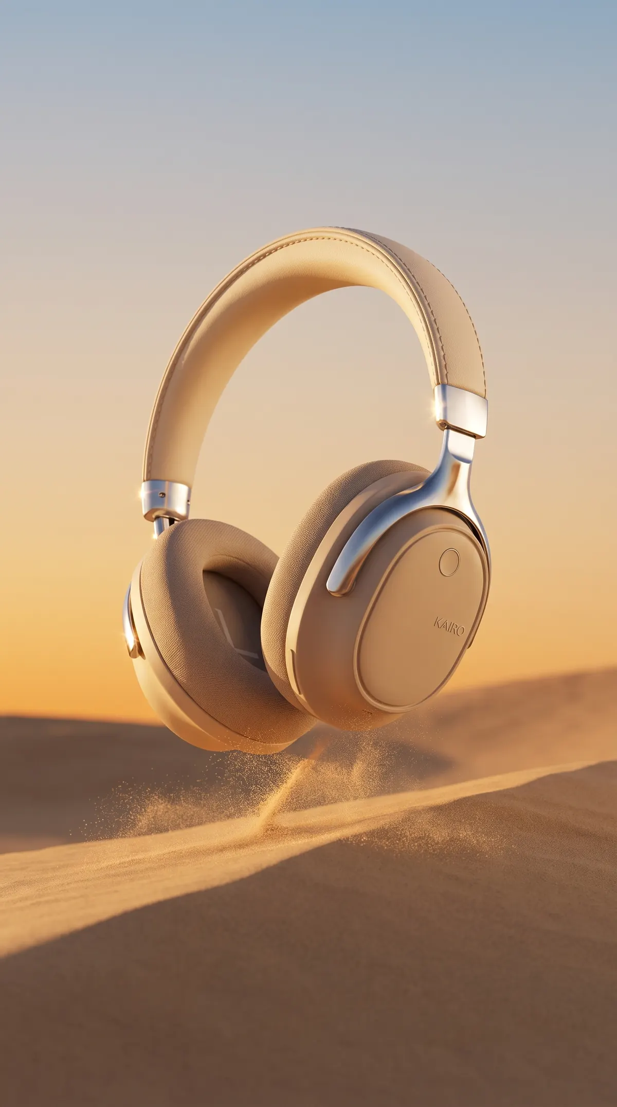 KAIRO One headphones over the dunes